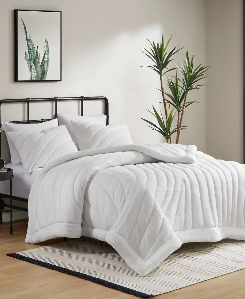 Urban Habitat Juniper Puffy 3-Pc. Comforter Set, King/California King