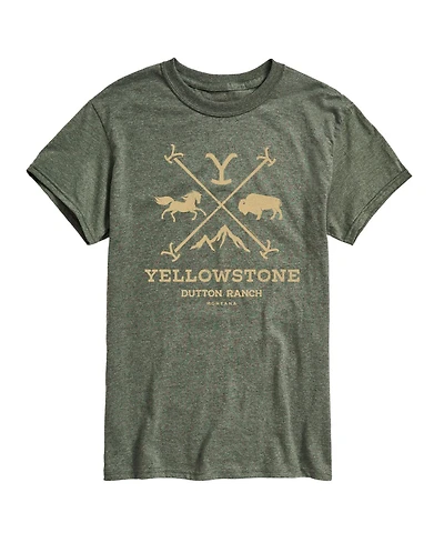 Hybrid Apparel Yellowstone Mens Short Sleeve Tee