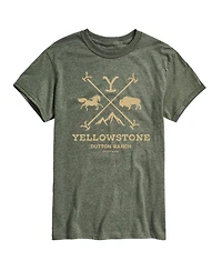 Hybrid Apparel Yellowstone Mens Short Sleeve Tee