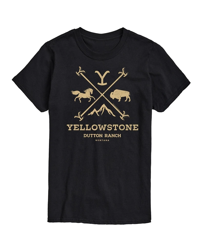 Hybrid Apparel Yellowstone Mens Short Sleeve Tee