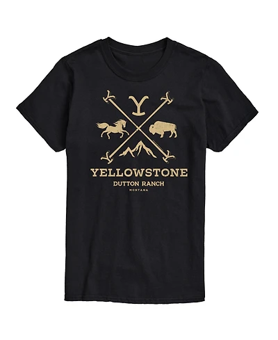 Hybrid Apparel Yellowstone Mens Short Sleeve Tee
