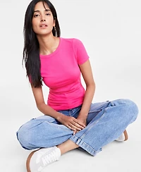 On 34th Women's Ribbed T-Shirt