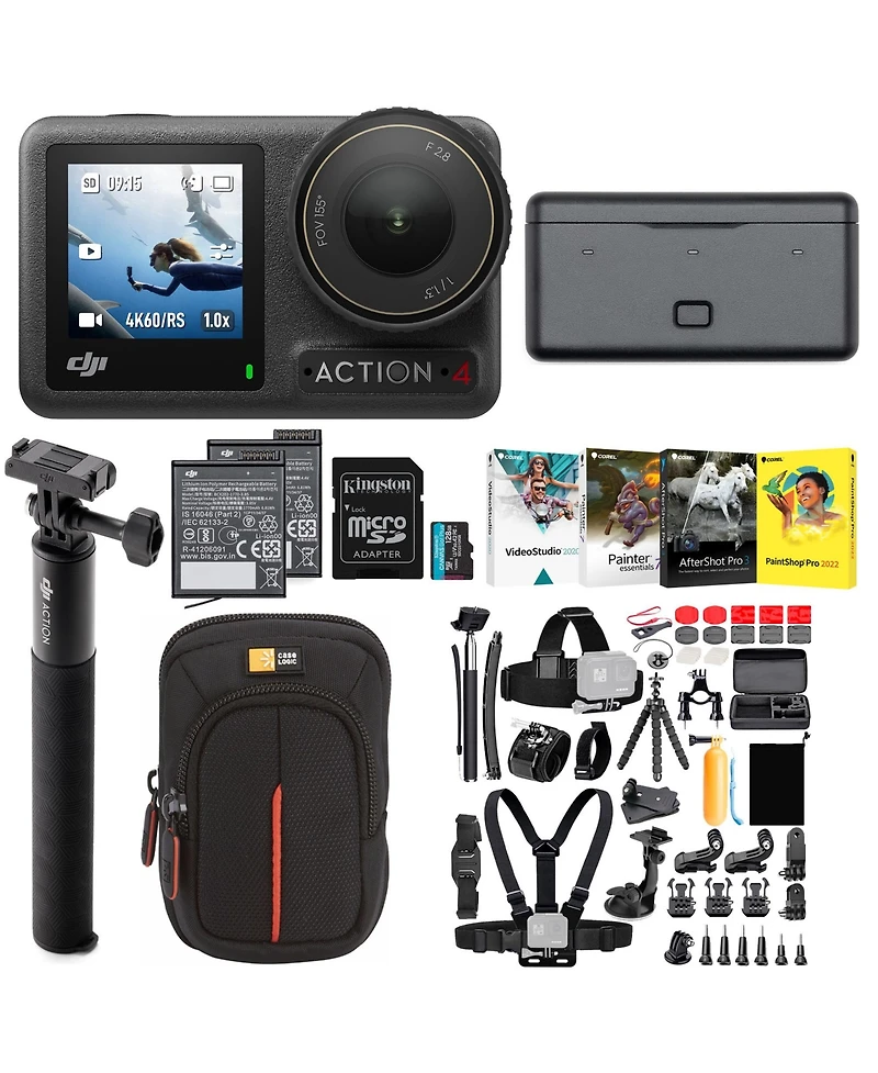 Dji Osmo Action 4 Camera Adventure Combo Bundle