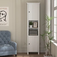 Streamdale Multipurpose 2-Door Cabinet with 6 Shelves