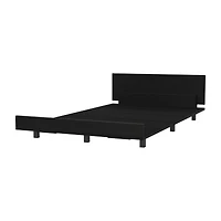 Streamdale Nimmo Twin Bed Frame Black Wengue
