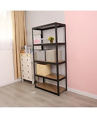 Simplie Fun Adjustable 5-Tier Metal Garage Storage Shelves