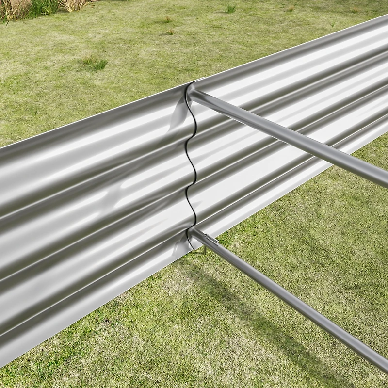 Streamdale Metal Raised Garden Bed Kit for Flowers and Vegetables