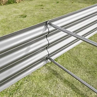Streamdale Metal Raised Garden Bed Kit for Flowers and Vegetables