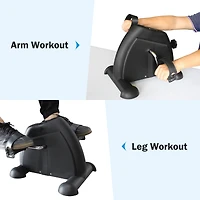 Streamdale Mini Exercise Bike with Electronic Display - 120Kg Capacity