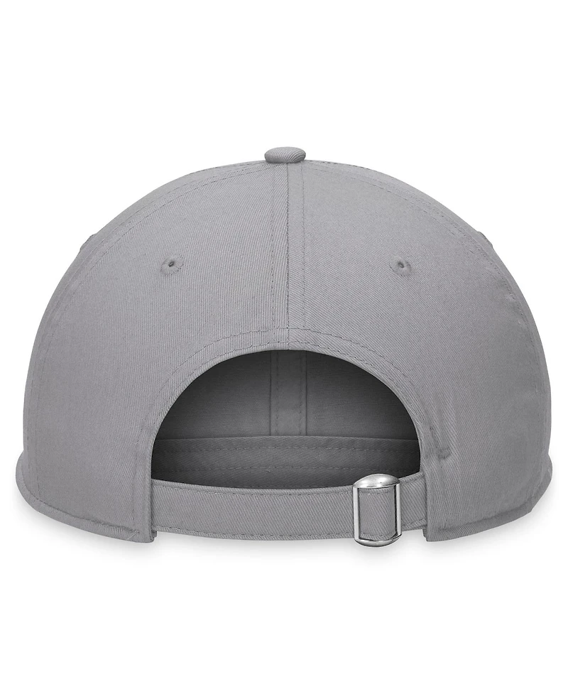 Fanatics Men's Gray New Jersey Devils Extra Time Adjustable Hat