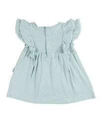 Baby Girls Dress and Diaper Cover Set, 2 Piece