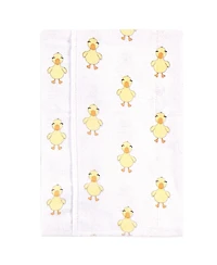 Hudson Baby Unisex Cotton Flannel Burp Cloths and Receiving Blankets, 14-Piece