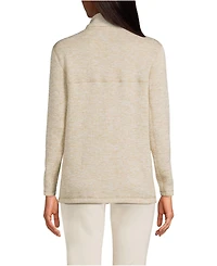 Lands' End Women's Sweater Fleece Jacket
