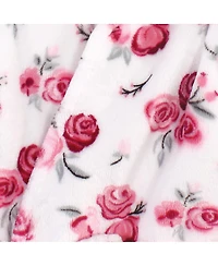 Hudson Baby Infant Girl Plush Pool and Beach Robe Cover-ups