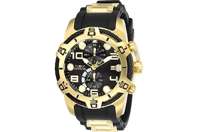 Invicta Men's 24218 Bolt Quartz Multifunction Black Dial Watch