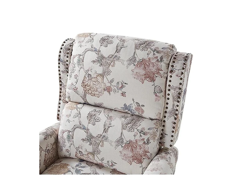 Alexander Traditional Manual Recliner With Variety Fabric