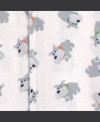 Luvable Friends Infant Boy Cotton Flannel Burp Cloths and Receiving Blankets, 11-Piece
