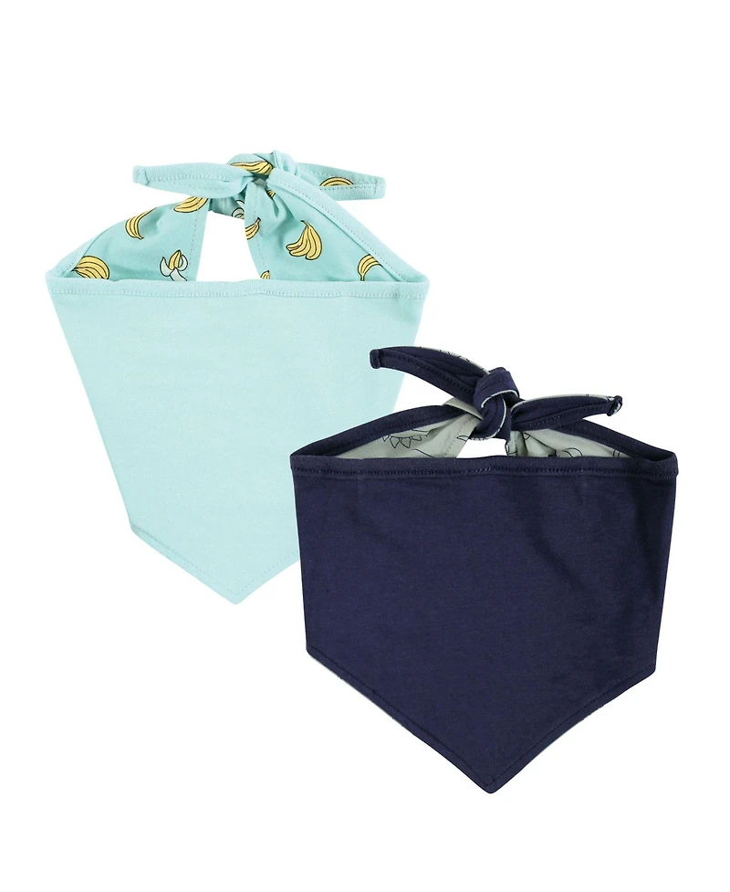 Luvable Friends Dog Reversible Pet and Cat Bandana Bibs 2pk