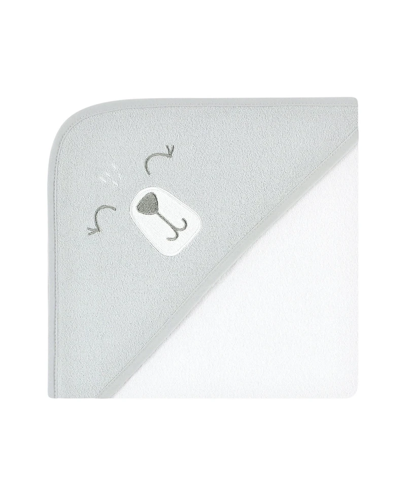 Hudson Baby Infant Girl Animal Hooded Towel 3pk and 15 Washcloths