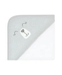 Hudson Baby Infant Girl Animal Hooded Towel 3pk and 15 Washcloths