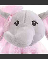 Hudson Baby Girls Plush Blanket, Security Blanket and Toy Set