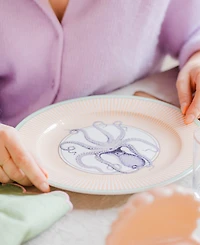 Yvonne Ellen Under the Sea Dinner Plates, Set of 4