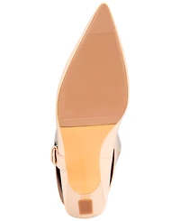 Vaila Shoes Women's Monica Wide-Calf Pointed-Toe Dress Boots Extended Sizes 9-14