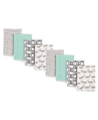 Hudson Baby Cotton Flannel Burp Cloths