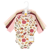 Hudson Baby Girls Thermal Long Sleeve Bodysuits