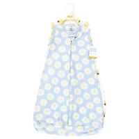 Hudson Baby Girls Long-Sleeve Cotton Wearable Sleep Solution