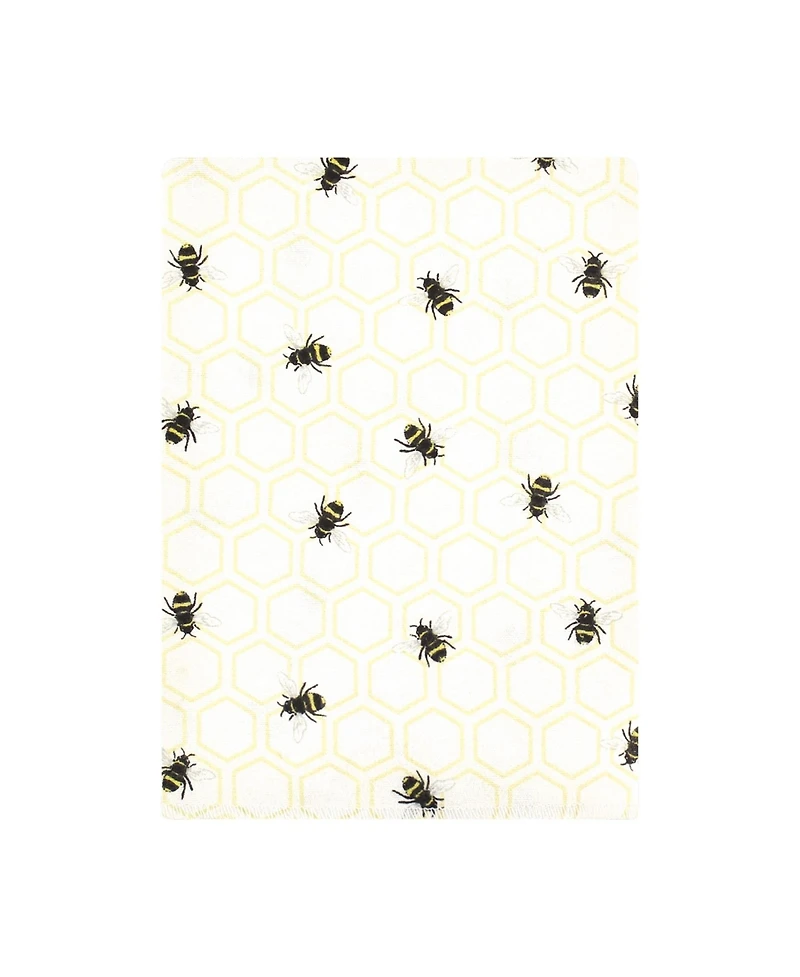 Hudson Baby Cotton Flannel Burp Cloths Bundle, Brown Bear, One