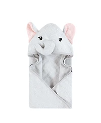 Hudson Baby Girls Animal Hooded Towel (Cotton Poly)