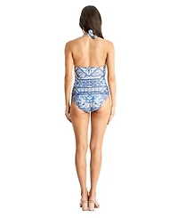 La Moda Clothing Women's Cutout One Piece Swimsuit