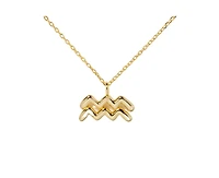 Sterling Silver Zodiac Pendant Necklace