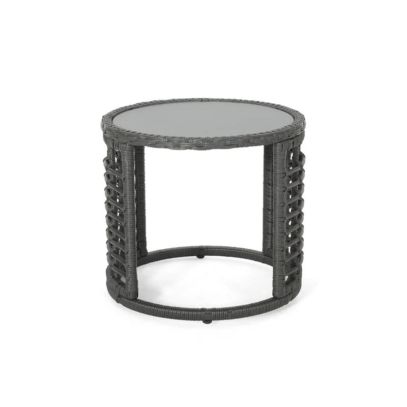 Streamdale Stylish Side Table for Refreshing Summer Drinks