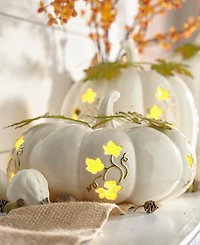 Lenox Lighted Pumpkin Centerpiece
