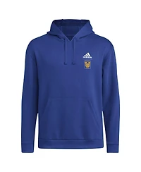 Adidas Men's Blue Tigres Uanl Crest Pullover Hoodie