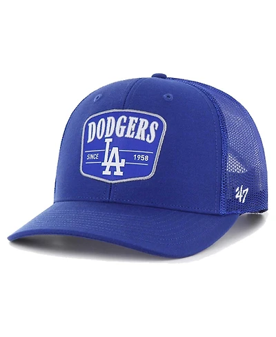 '47 Brand Men's Royal Los Angeles Dodgers Squad Trucker Adjustable Hat