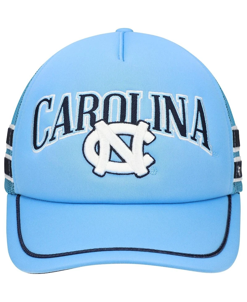 '47 Brand Men's Light Blue North Carolina Tar Heels Sideband Trucker Adjustable Hat