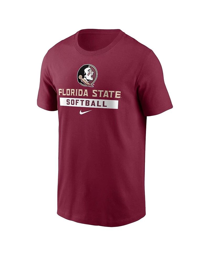 Nike Men's Garnet Florida State Seminoles Softball T-Shirt