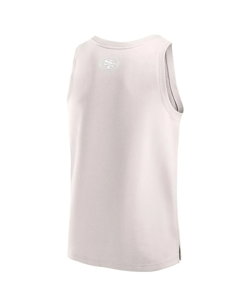 Fanatics Men's Cream San Francisco 49ers Elements Tank Top