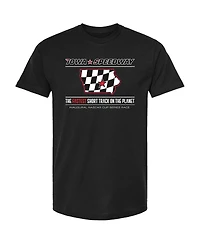 Checkered Flag Sports Men's Black Iowa Speedway 2024 Iowa Corn 350 T-Shirt