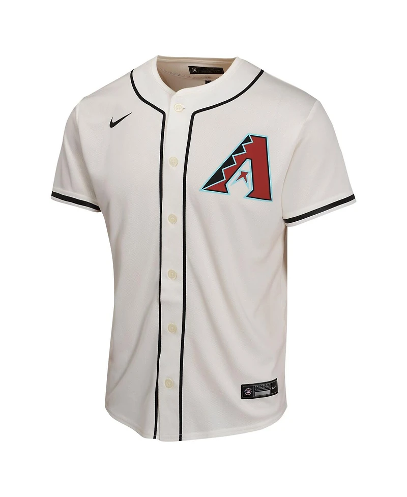 Nike Big Boys and Girls Corbin Carroll White Arizona Diamondbacks Home Game Player Jersey