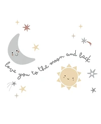 Bedtime Originals Little Star Celestial Moon & Stars Wall Decal/Stickers