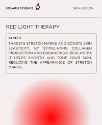 Solaris Laboratories Ny Infrared and Red Led Slimming Belt with Full Body Adjustability