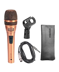 5 Core Mic Karaoke Dynamic Handheld Xlr Microphone for Professional Vocal Recording Live Stage Singing Music Neodymium 1/4 Corded Wired Microfono