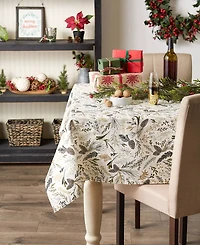 Design Imports Printed Tablecloth, 52"x52 "
