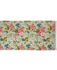 Design Imports Spring Bouquet Print Table Runner, 14"x72 "