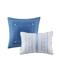 Intelligent Design Christa Floral Striped 5-Pc. Comforter Set, Full/Queen