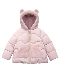 Rokka&Rolla Baby Girls Soft Lined Puffer Jacket 6-24M